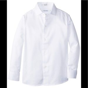 Big boys Calvin Klein collared dress shirt